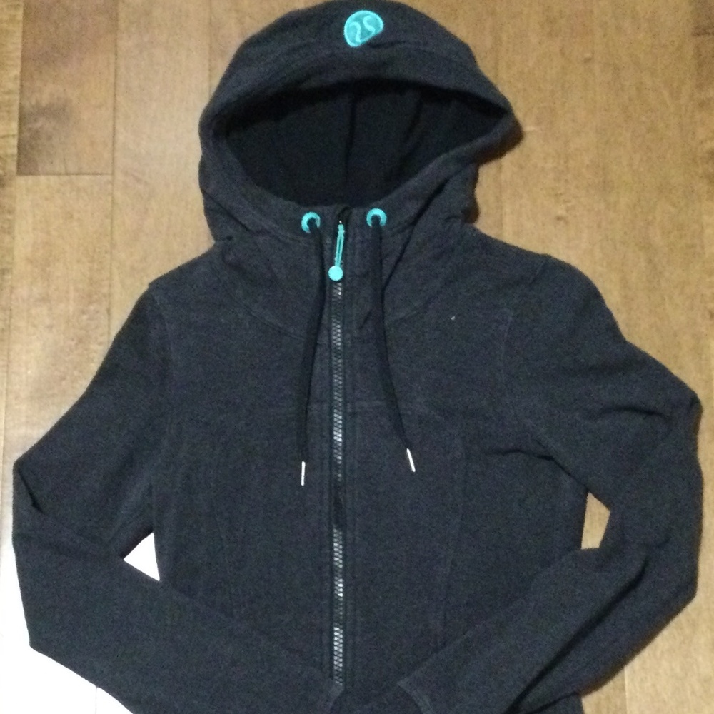 Womens gray and blue Lulu sweater